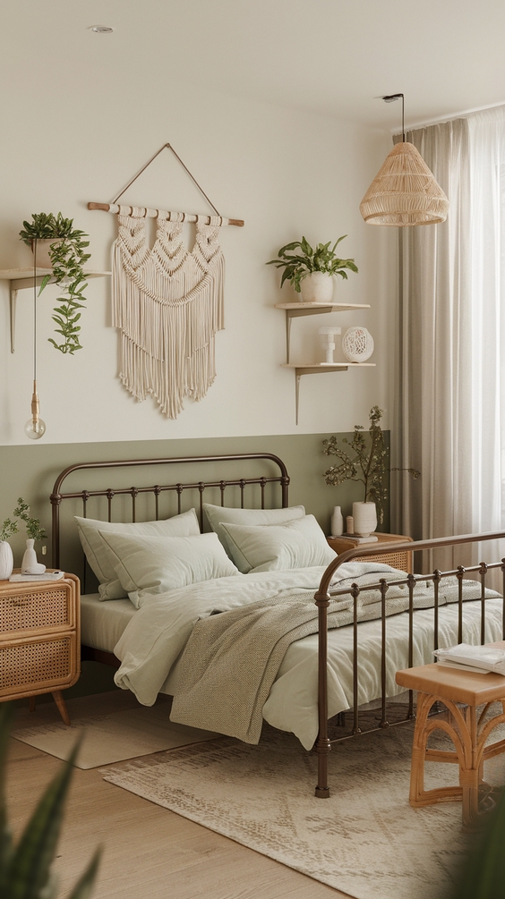 Spring Bedroom Decor Ideas 2025: Refresh Your Space with Sage Green, White & Cozy Accents