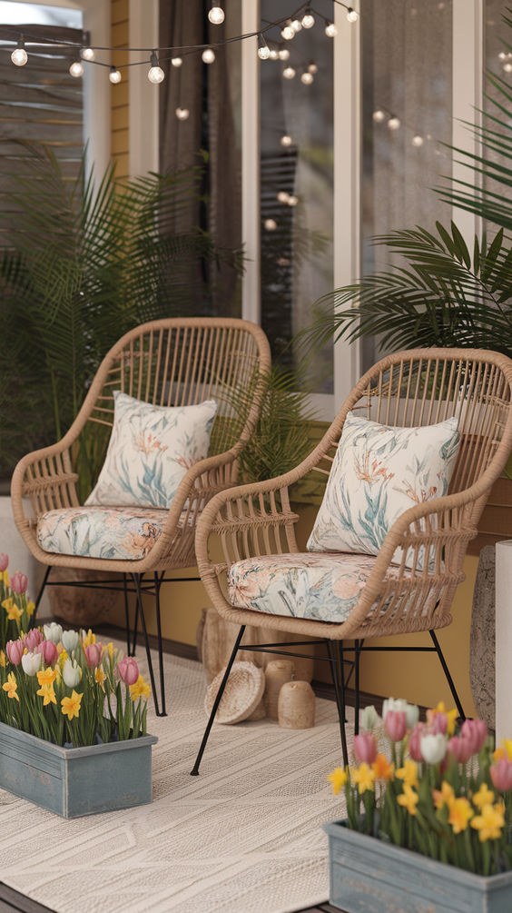 Pretty Spring Outdoor Decor Ideas 2025 : DIY Porch & Budget-Friendly Tips