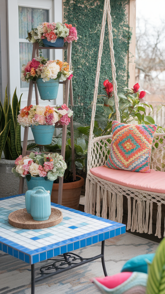 Pretty Spring Outdoor Decor Ideas 2025 : DIY Porch & Budget-Friendly Tips