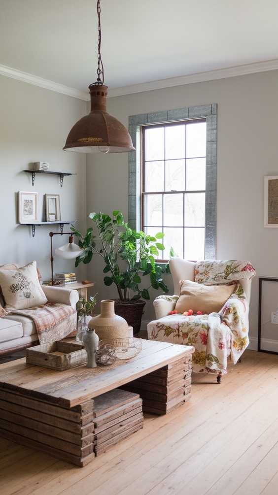 Spring 2025 Living Room Trends: Textures, Art & Light Transformations