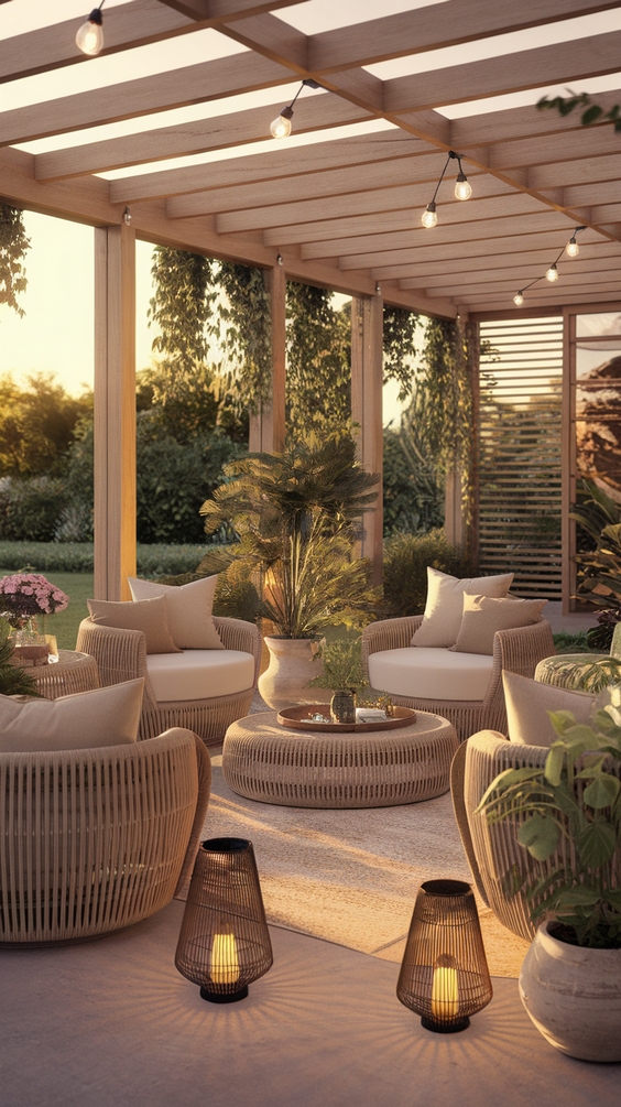 Veranda Ideas for Small Terraces and Outdoor Living Spaces with Cozy and Modern Touches