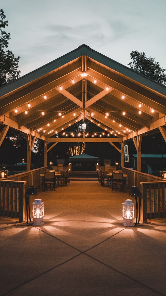 Enhance Your Evening with Outdoor Pavilion Lighting Solutions