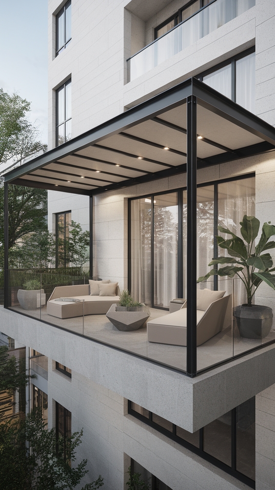 Veranda Ideas for Small Terraces and Outdoor Living Spaces with Cozy and Modern Touches