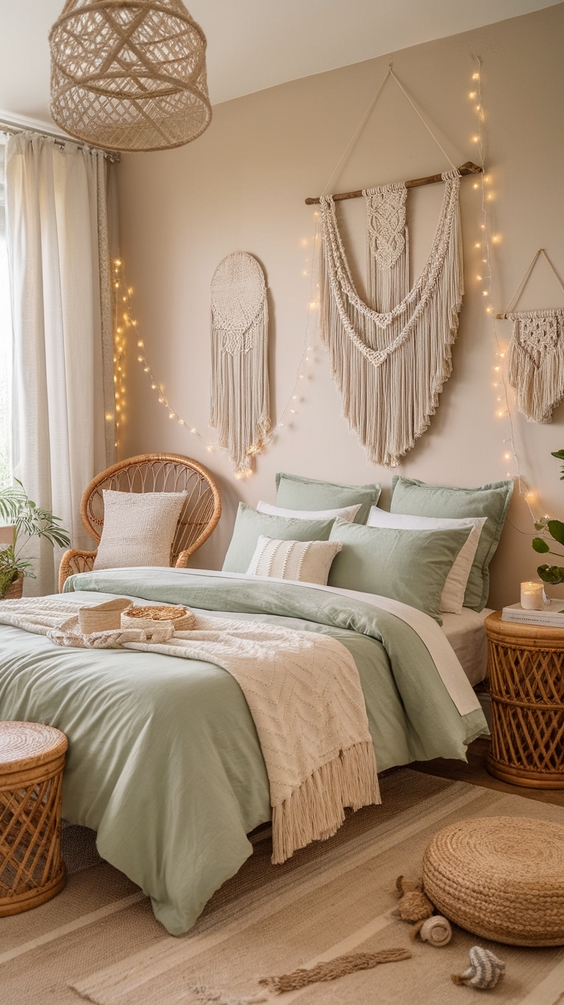 Spring Bedroom Decor Ideas 2025: Refresh Your Space with Sage Green, White & Cozy Accents
