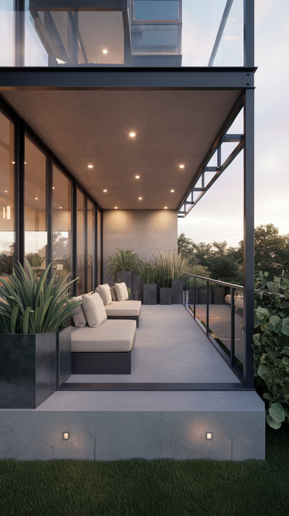 Veranda Ideas for Small Terraces and Outdoor Living Spaces with Cozy and Modern Touches