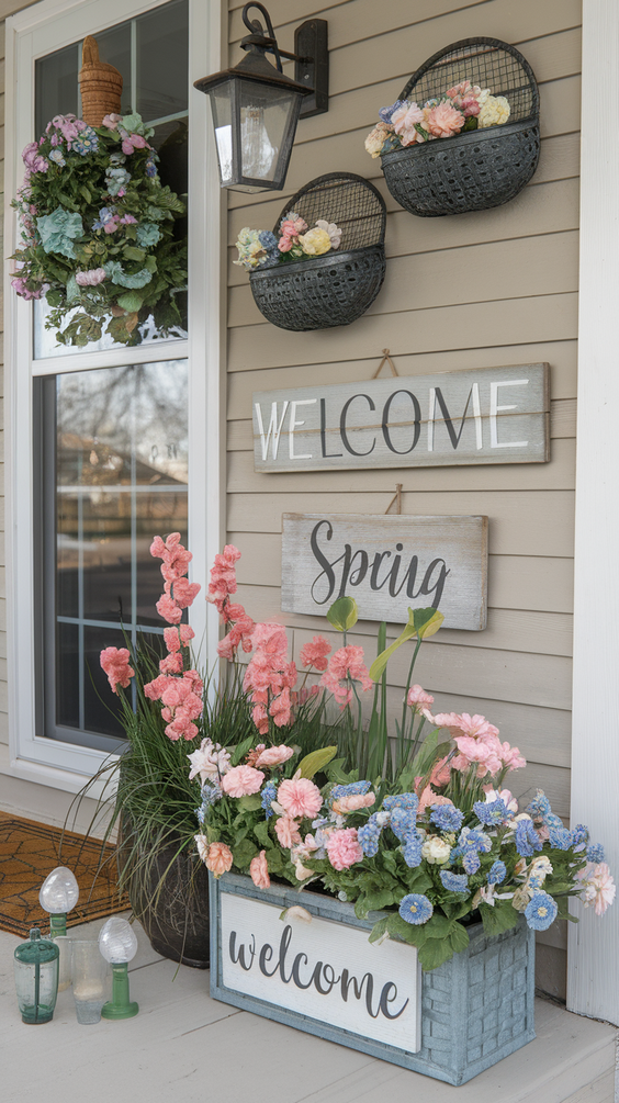 Pretty Spring Outdoor Decor Ideas 2025 : DIY Porch & Budget-Friendly Tips
