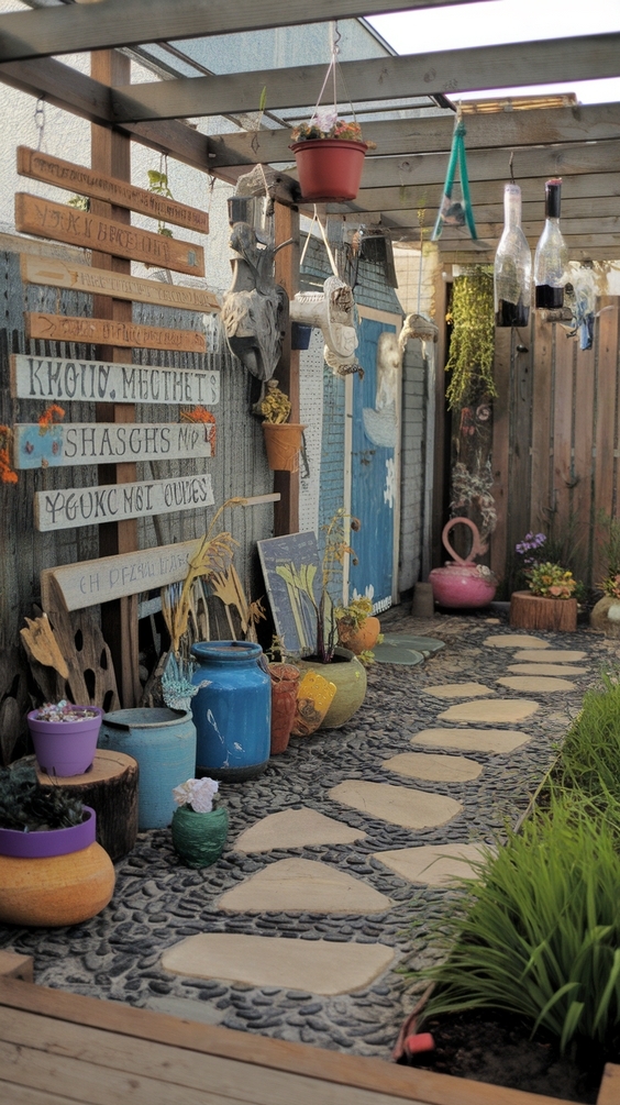 Creative DIY Garden Decor Ideas 2025 for Indoor, Outdoor, Balcony, and Backyard Spaces