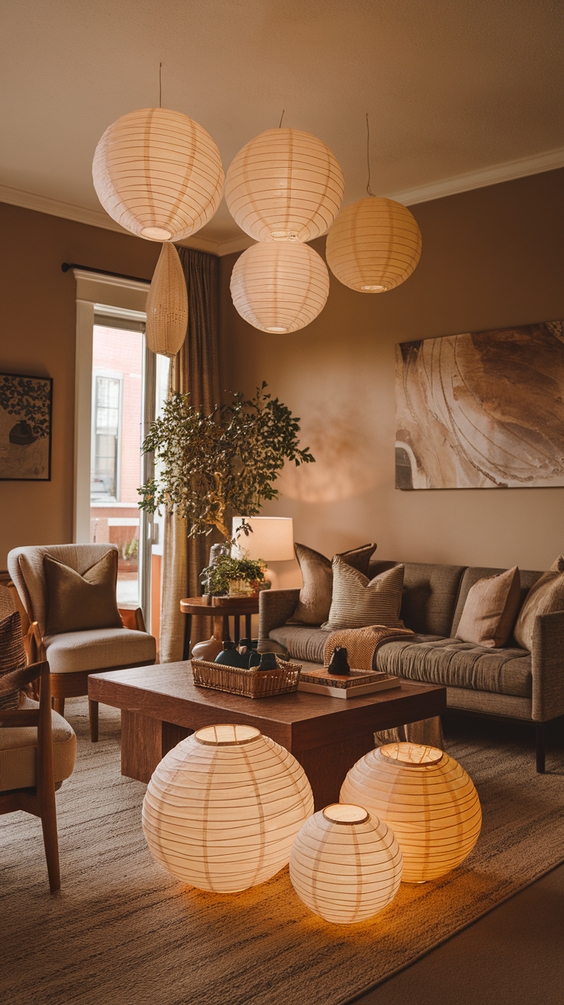 Spring 2025 Living Room Trends: Textures, Art & Light Transformations