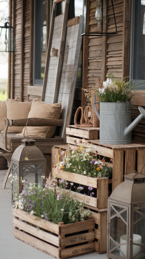 Pretty Spring Outdoor Decor Ideas 2025 : DIY Porch & Budget-Friendly Tips