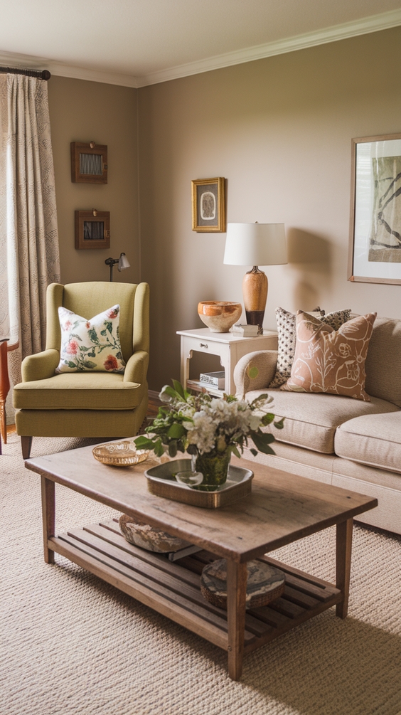 Spring 2025 Living Room Trends: Textures, Art & Light Transformations
