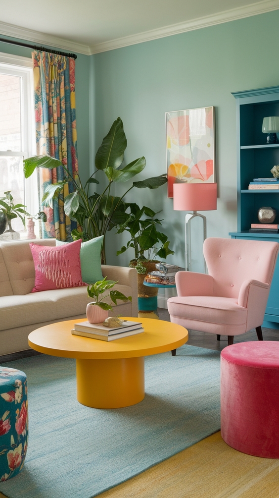 Spring 2025 Living Room Trends: Textures, Art & Light Transformations