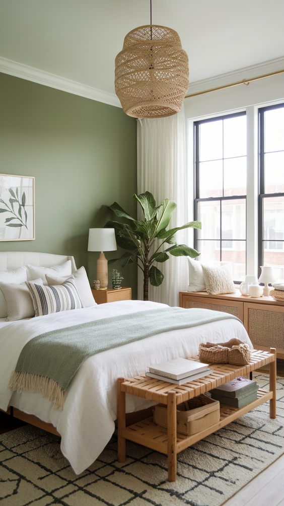 Spring Bedroom Decor Ideas 2025: Refresh Your Space with Sage Green, White & Cozy Accents