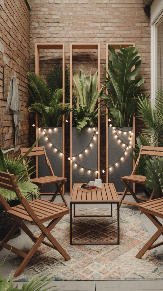 Veranda Ideas for Small Terraces and Outdoor Living Spaces with Cozy and Modern Touches