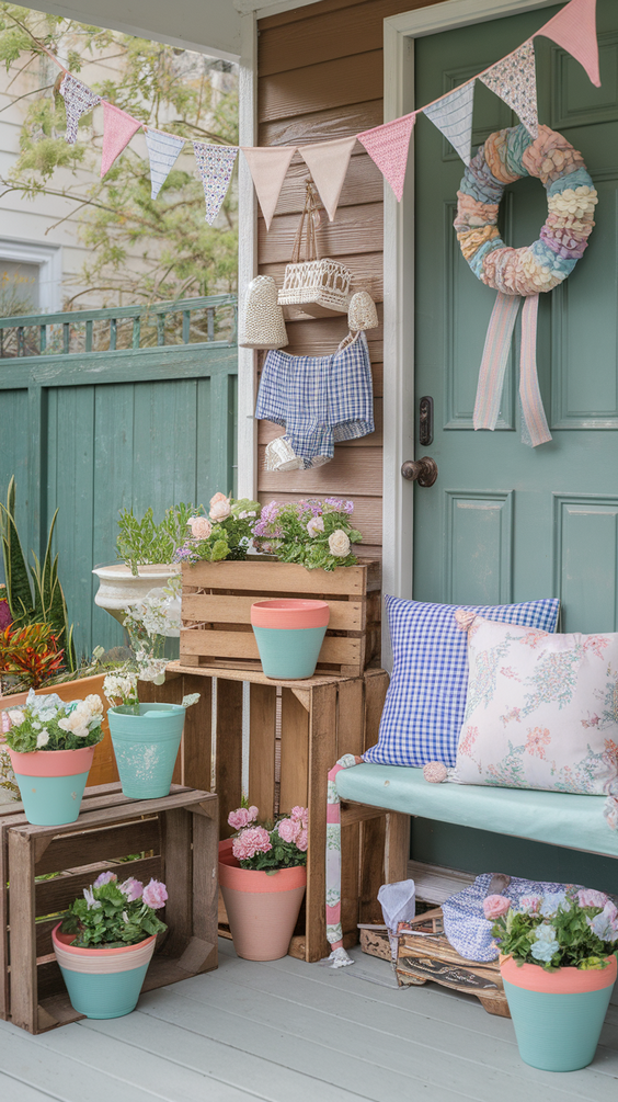 Pretty Spring Outdoor Decor Ideas 2025 : DIY Porch & Budget-Friendly Tips