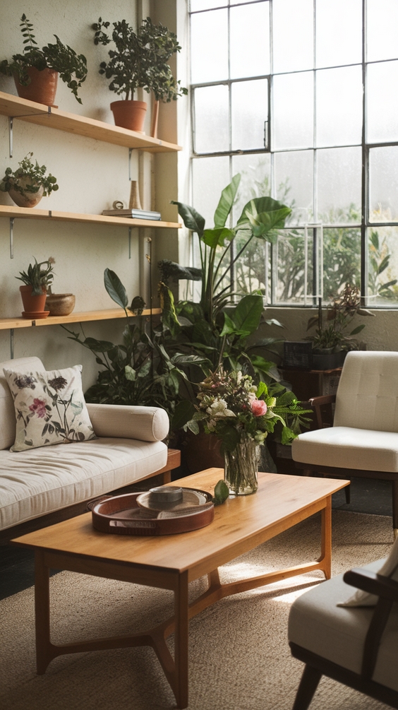 Spring 2025 Living Room Trends: Textures, Art & Light Transformations