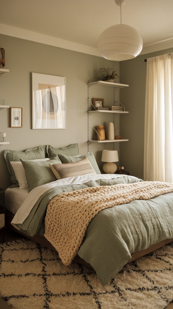Spring Bedroom Decor Ideas 2025: Refresh Your Space with Sage Green, White & Cozy Accents