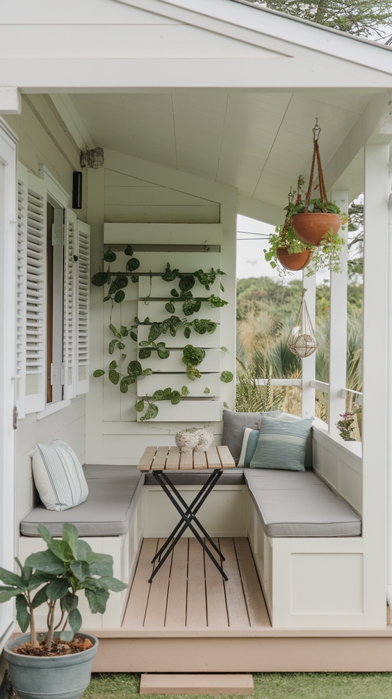 Veranda Ideas for Small Terraces and Outdoor Living Spaces with Cozy and Modern Touches