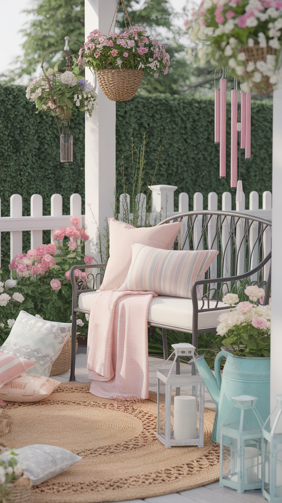 Pretty Spring Outdoor Decor Ideas 2025 : DIY Porch & Budget-Friendly Tips