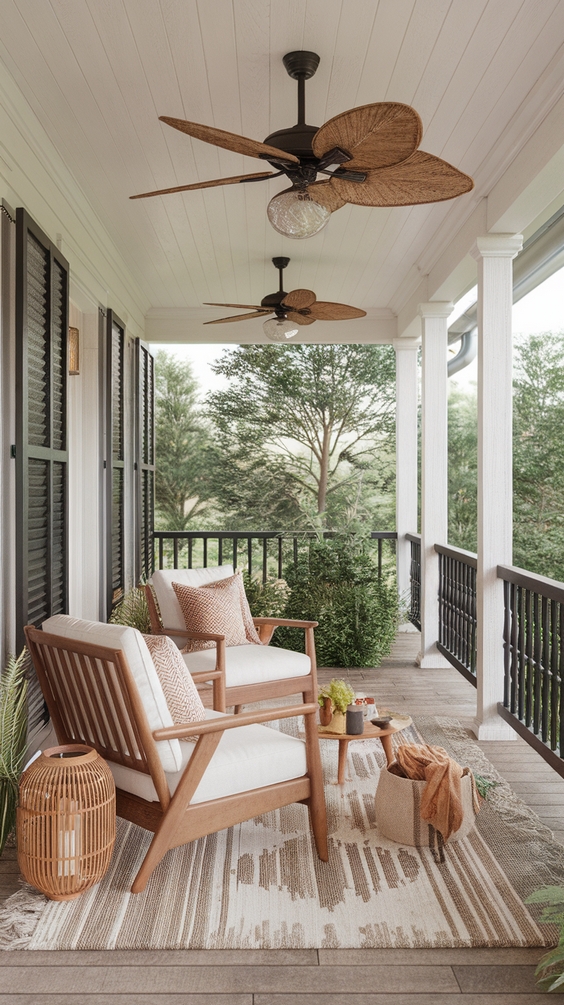 Veranda Ideas for Small Terraces and Outdoor Living Spaces with Cozy and Modern Touches