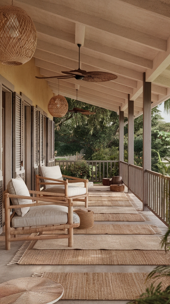 Veranda Ideas for Small Terraces and Outdoor Living Spaces with Cozy and Modern Touches