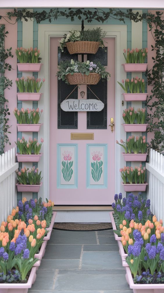 Pretty Spring Outdoor Decor Ideas 2025 : DIY Porch & Budget-Friendly Tips
