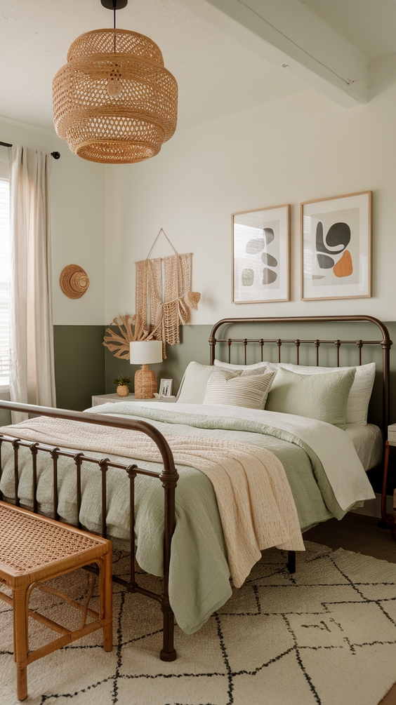 Spring Bedroom Decor Ideas 2025: Refresh Your Space with Sage Green, White & Cozy Accents