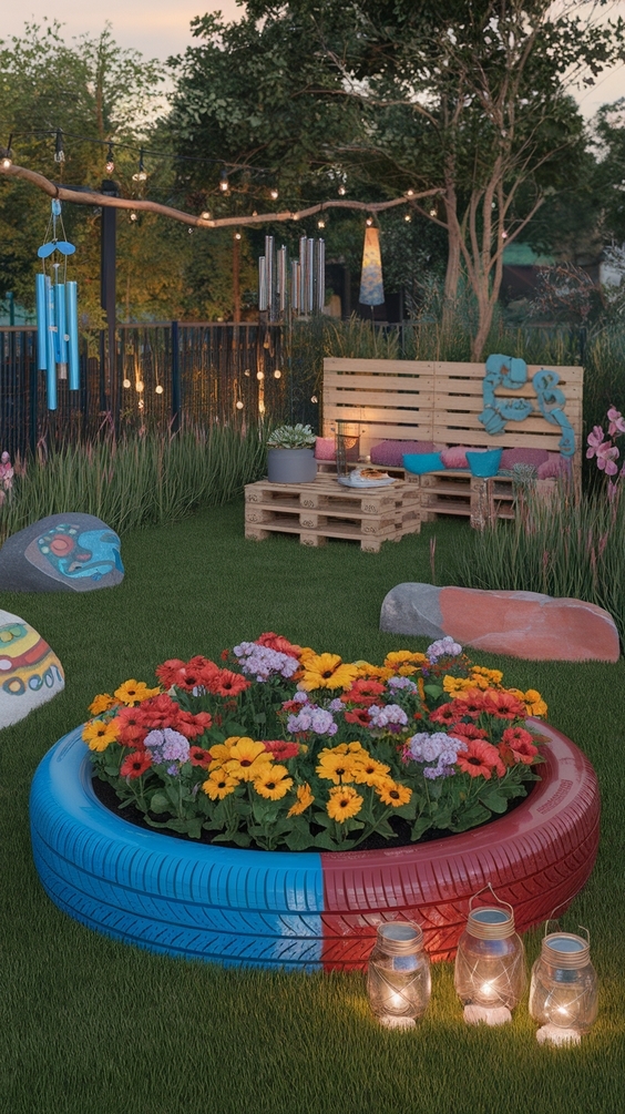 Creative DIY Garden Decor Ideas 2025 for Indoor, Outdoor, Balcony, and Backyard Spaces