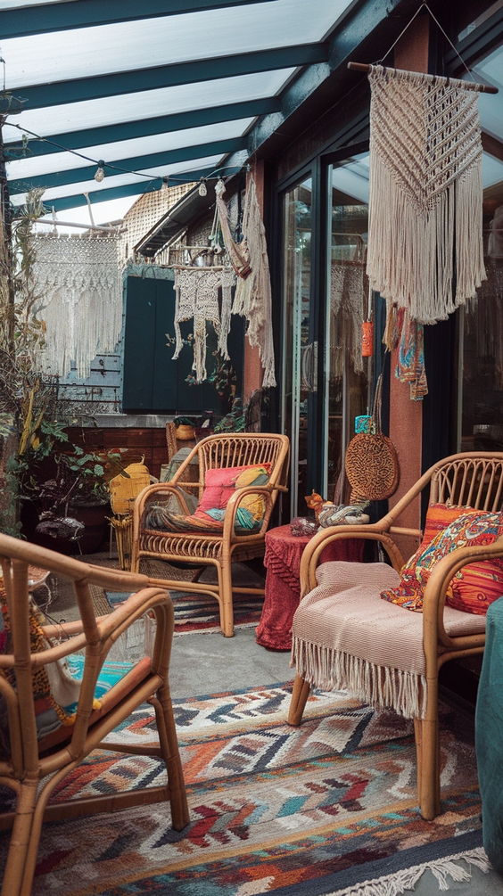 Veranda Ideas for Small Terraces and Outdoor Living Spaces with Cozy and Modern Touches