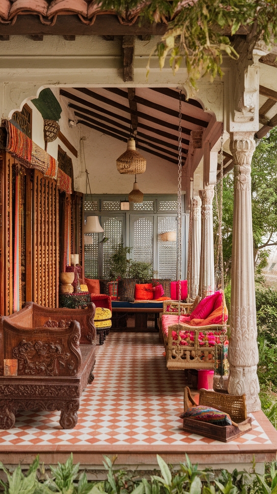 Veranda Ideas for Small Terraces and Outdoor Living Spaces with Cozy and Modern Touches