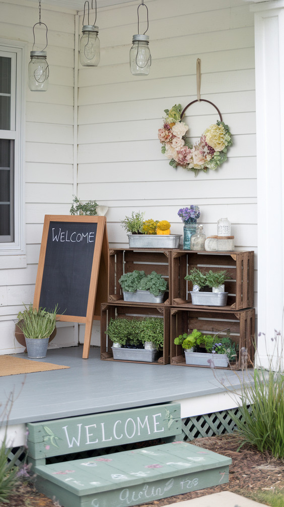 Pretty Spring Outdoor Decor Ideas 2025 : DIY Porch & Budget-Friendly Tips