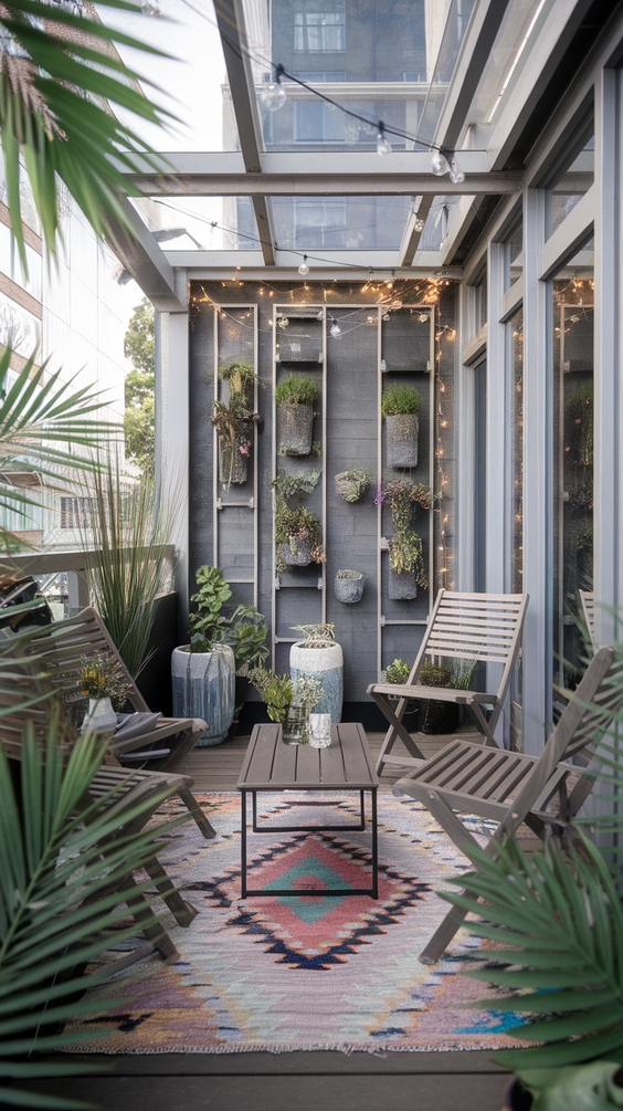 Veranda Ideas for Small Terraces and Outdoor Living Spaces with Cozy and Modern Touches