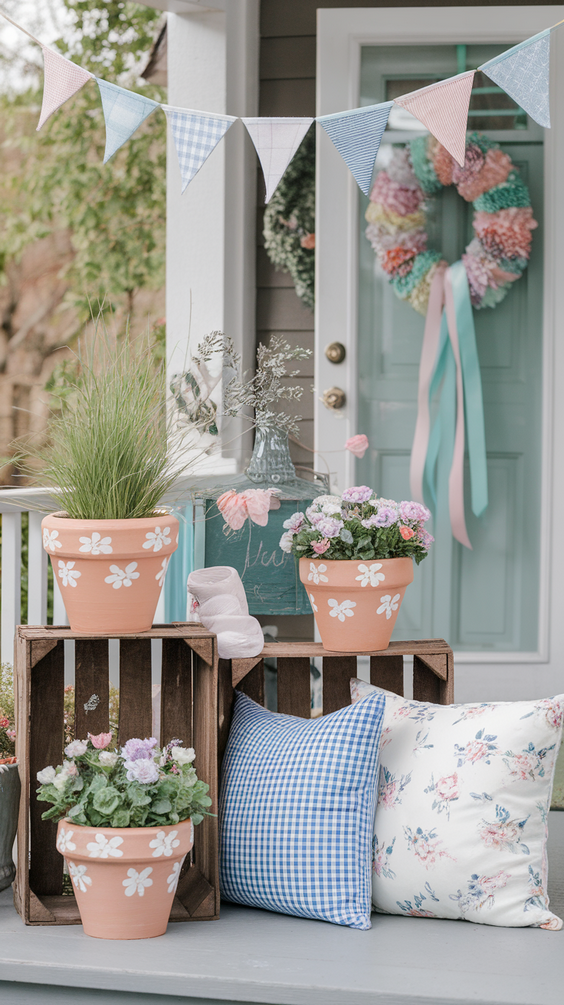 Pretty Spring Outdoor Decor Ideas 2025 : DIY Porch & Budget-Friendly Tips