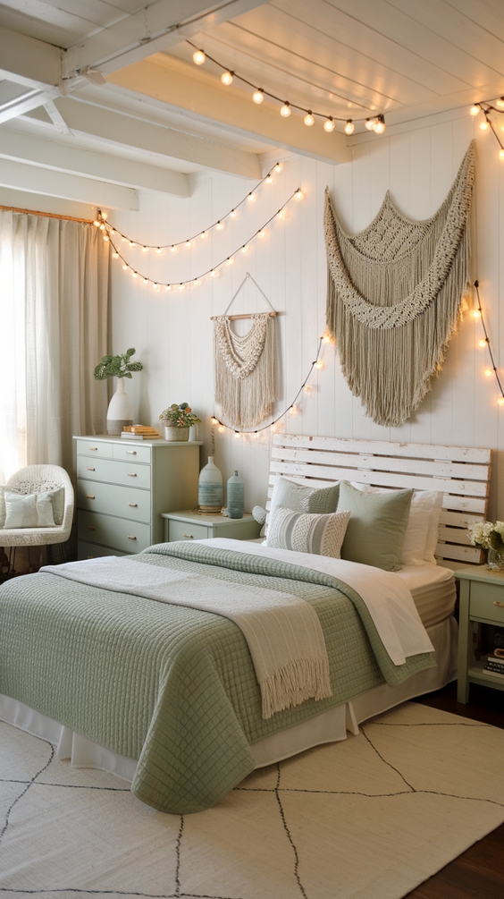Spring Bedroom Decor Ideas 2025: Refresh Your Space with Sage Green, White & Cozy Accents