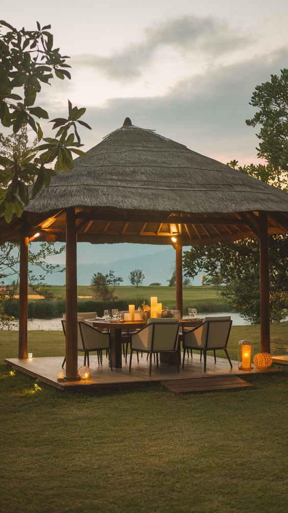 Enhance Your Evening with Outdoor Pavilion Lighting Solutions