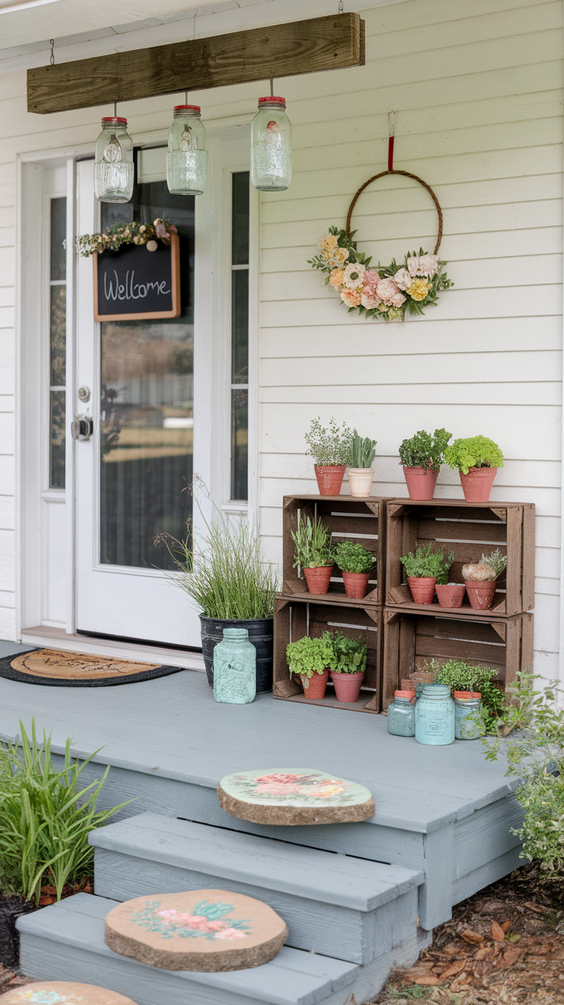 Pretty Spring Outdoor Decor Ideas 2025 : DIY Porch & Budget-Friendly Tips