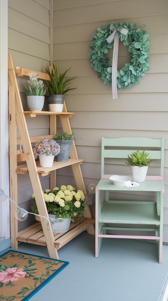 Pretty Spring Outdoor Decor Ideas 2025 : DIY Porch & Budget-Friendly Tips