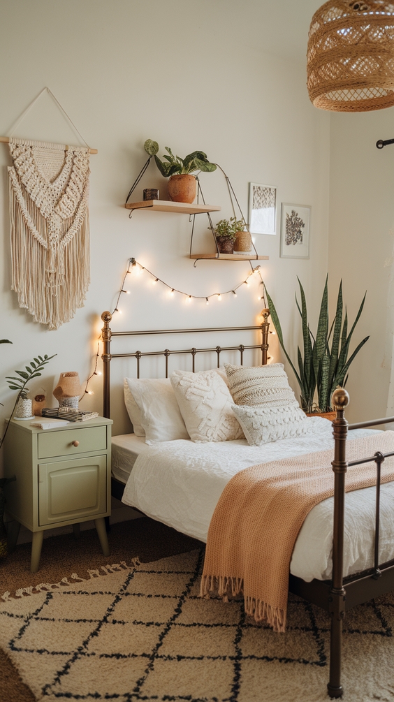Spring Bedroom Decor Ideas 2025: Refresh Your Space with Sage Green, White & Cozy Accents