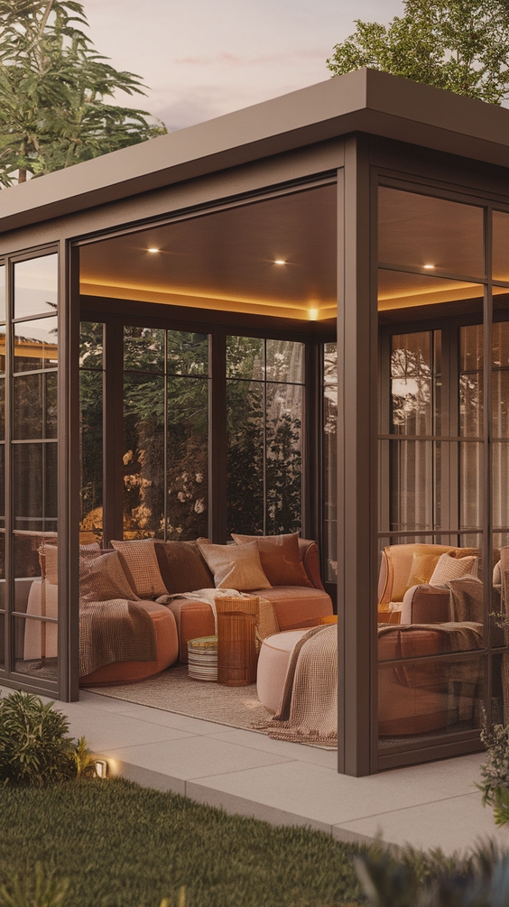 Veranda Ideas for Small Terraces and Outdoor Living Spaces with Cozy and Modern Touches