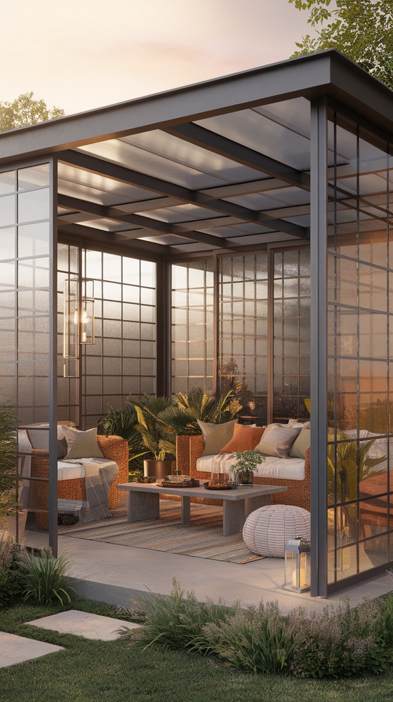 Veranda Ideas for Small Terraces and Outdoor Living Spaces with Cozy and Modern Touches