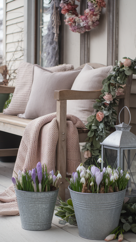 Pretty Spring Outdoor Decor Ideas 2025 : DIY Porch & Budget-Friendly Tips