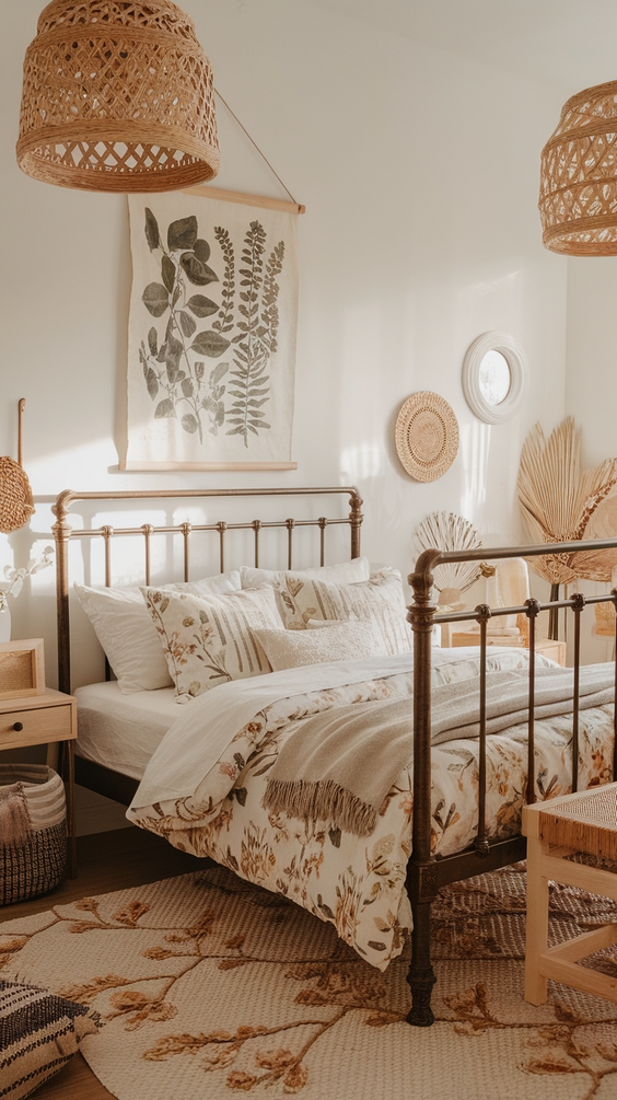 Spring Bedroom Decor Ideas 2025: Refresh Your Space with Sage Green, White & Cozy Accents