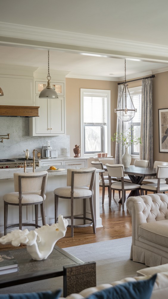 Open Kitchen Living Room Ideas 2025 β Best Layouts & Decor Trends