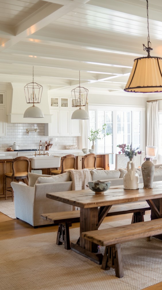 Open Kitchen Living Room Ideas 2025 β Best Layouts & Decor Trends