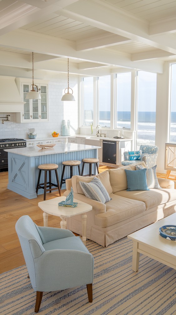 Open Kitchen Living Room Ideas 2025 β Best Layouts & Decor Trends