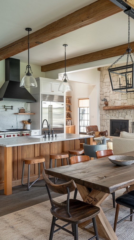 Open Kitchen Living Room Ideas 2025 β Best Layouts & Decor Trends