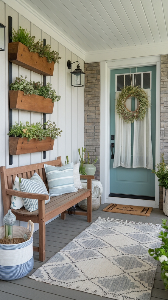 Small Front Porch Ideas Entrance to Boost Curb Appeal on a Budget with Cozy and Modern Decor
