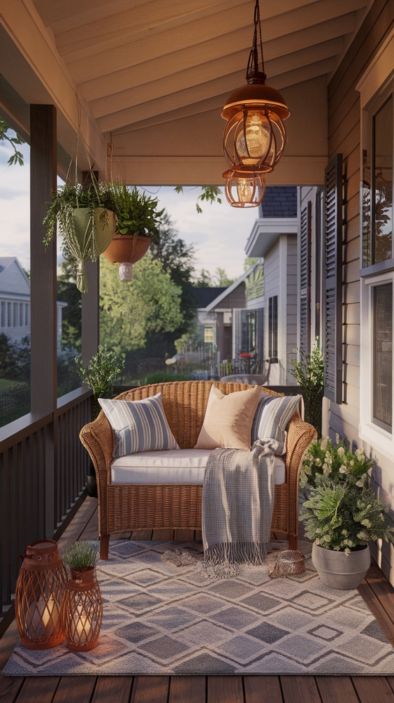 Small Front Porch Ideas Entrance to Boost Curb Appeal on a Budget with Cozy and Modern Decor
