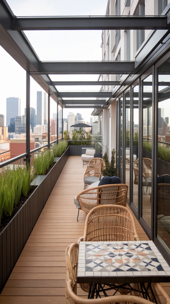 Simple and Stylish Rooftop Terrace Design Ideas for Modern Outdoor Living and Roof Garden Bliss