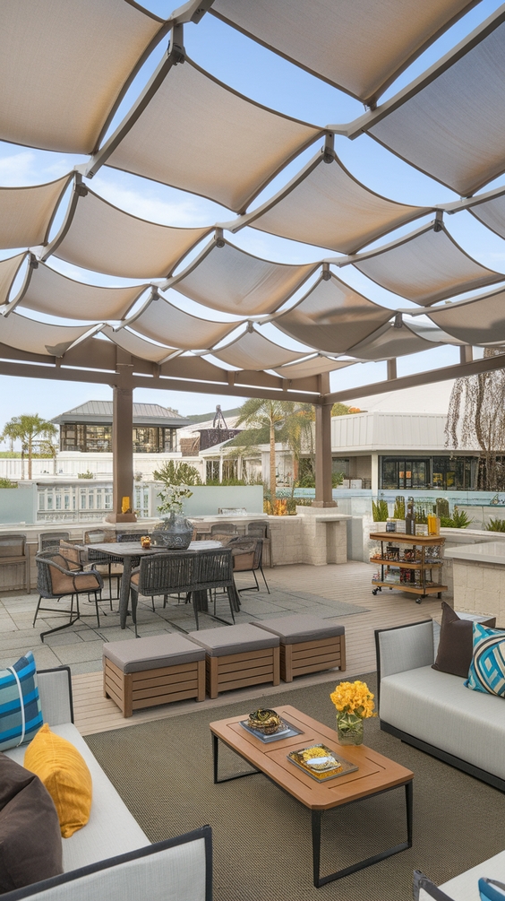 Covered Outdoor Entertaining Area Backyard Tips and Decor Ideas for Every Season