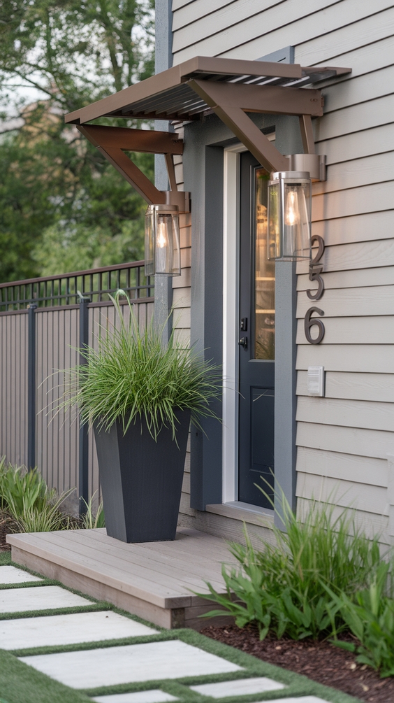Small Front Porch Ideas Entrance to Boost Curb Appeal on a Budget with Cozy and Modern Decor